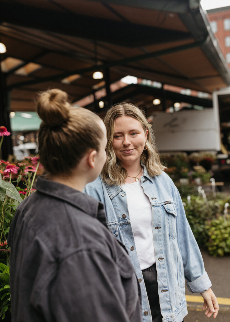 Authentic Love Story Moments at St Paul Farmers Market