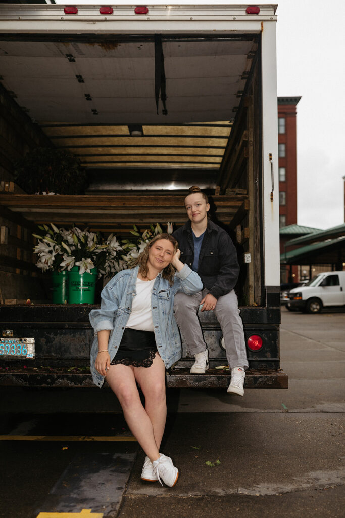 Authentic Love Story Moments at St Paul Farmers Market