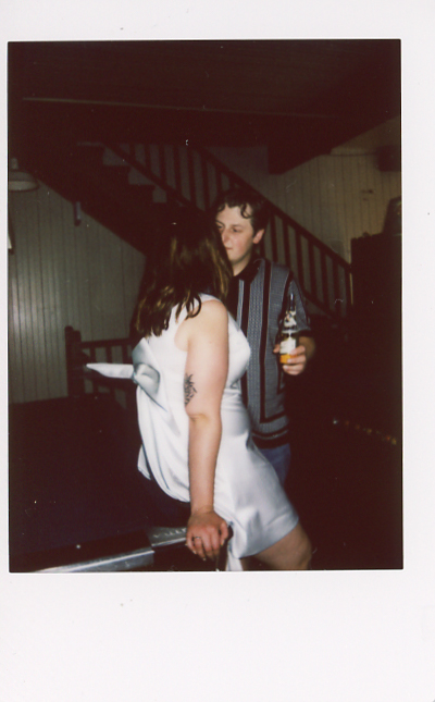 polaroid from Minneapolis Engagement Photo session